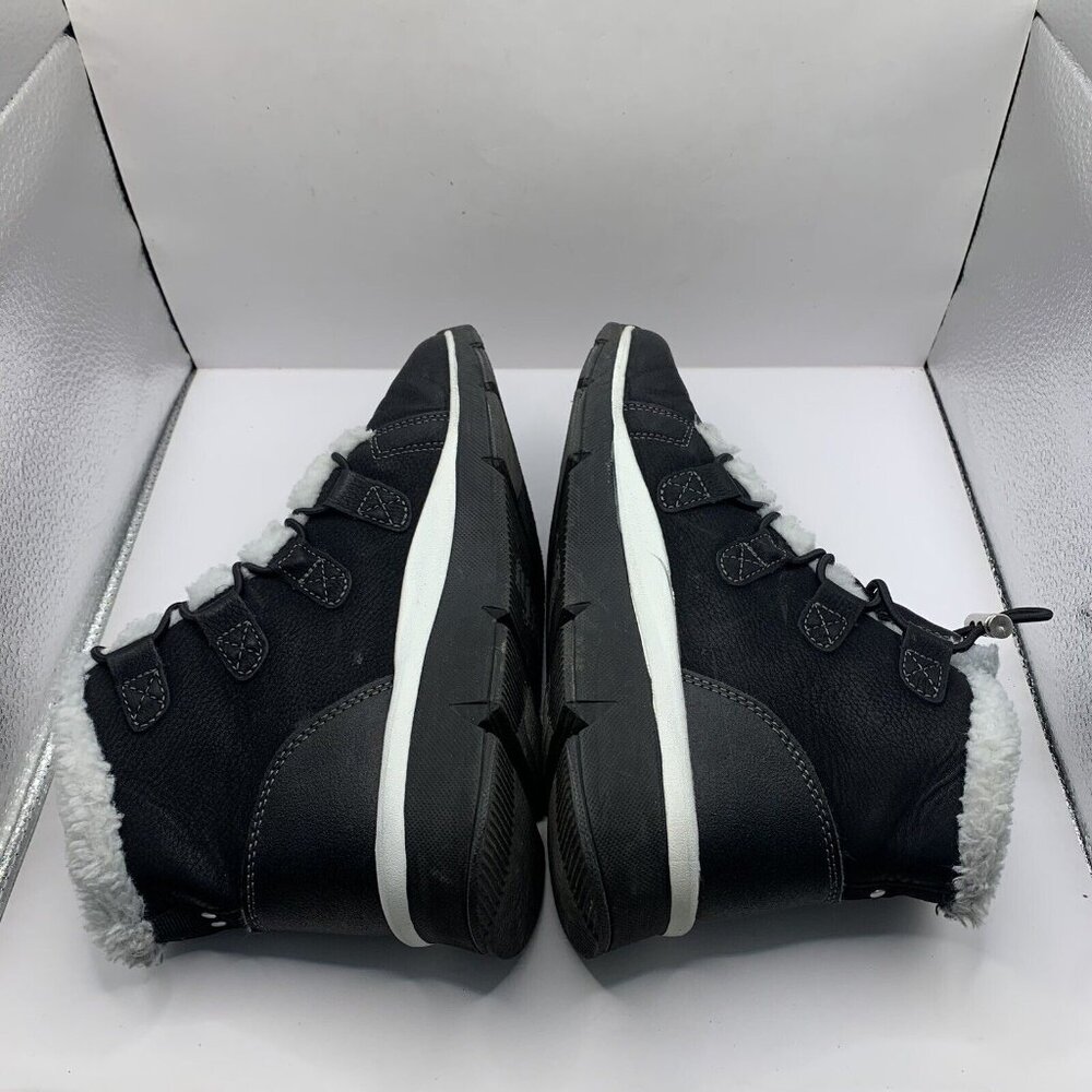 Ryka Womens Faux Leather Faux Fur Hiking winter fall Boots size 7.5M - Picture 6 of 8